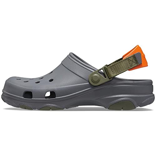 Crocs unisex-adult Classic All-terrain Clog K Clog, Slate Grey/Multi, 46/47 EU