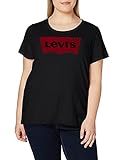 Levi's Plus Size Damen Pl Perfect Tee T-Shirt, Mineral Black, 3X