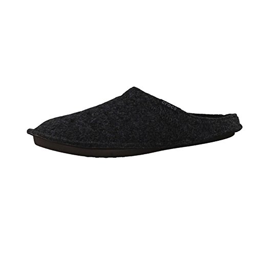 Crocs Mixte Classic Slipper Chaussons, Noir, 39/40 EU