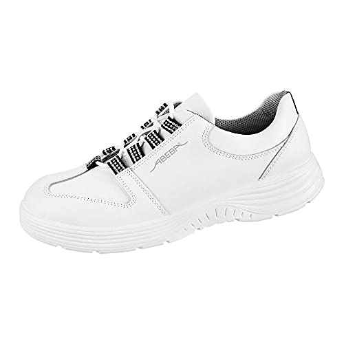 Abeba 711033 X-LIGHT Niedriger Schuh, S2, SRC, Weiß, Größe 47, 47 EU