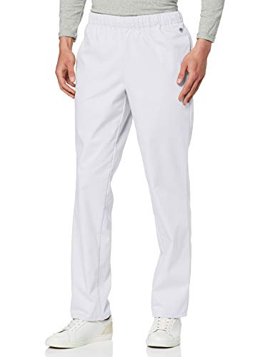 BP 1645-400-21-Ll Unisex-Hose, mit Gummizug in der Taille, 215,00 g/m² Stoffmischung, weiß, Ll