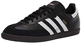 adidas Men's Samba Soccer Shoe, White/Black, 12 M US