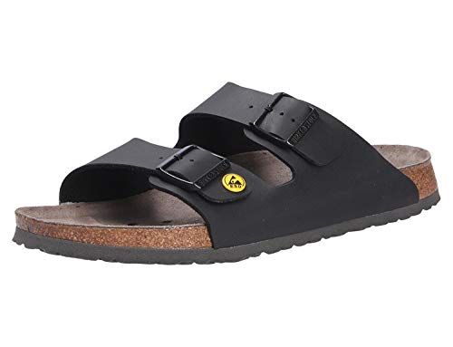 BIRKENSTOCK ESD-Sandale Arizona, Größe 46, schwarz, normal 089420-46 (Pantolette Schuh Halbschuh Latsche Zweischnaller Alpro P220 571030 571038 571040 571048 571050 571058 571060 571068 2570.571030)