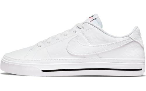 Nike Damen Solid, Leder, White Black Volt, 41 EU