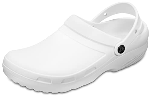 Crocs Specialist II Clog, Unisex - Erwachsene Clogs, 204590-100; Weiß (White), 38/39 EU