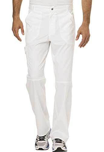 Cherokee Herren Kasack Hose Revolution - Cargo medizinische Schlupfhose - WWE140 - Weiß - 2XL