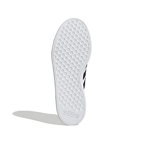 adidas Herren Grand Court Sneakers, Ftwr White/Core Black/Ftwr White, 44 2/3 EU