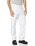 BP 1641-558-21-XLn Unisex-Jeans, Jeans-Stil mit mehreren Taschen, 245,00 g/m² Stoffmischung, weiß, XLn