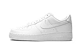 Nike Herren Air Force 1 07 Basketball Shoe, Weiß, 44 EU