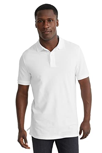 C&A Herren Poloshirt Baumwolle weiß XL