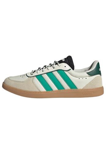 adidas Women's Breaknet Sleek Schuh Off White/Court Green/Core Black 41 1/3