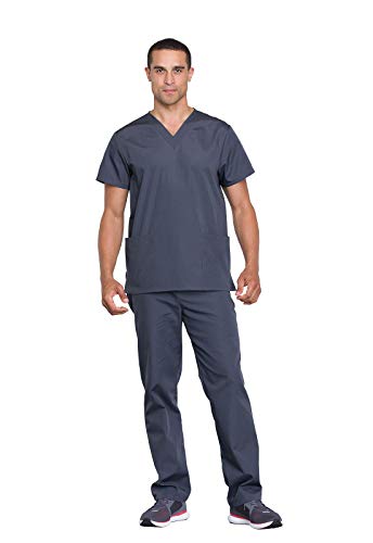Cherokee - Uniform Uniform Kasack mit V-Ausschnitt und Hose Unisex Originals Line Größe XXS Farbe Zinn 18213