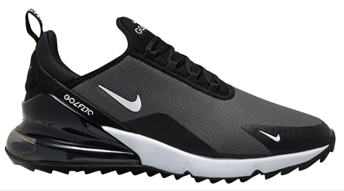 Nike Herren Air Max 270g Golfschuh, Schwarz/Weiß, 44.5 EU