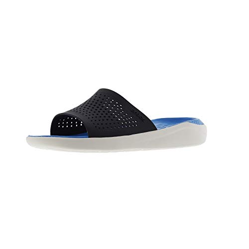 Crocs Unisex Literide Slide Dusch-& Badeschuhe, Blau (Navy/White 462), 41/42 EU