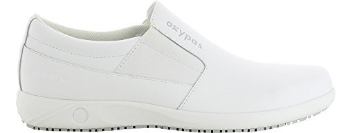 Oxypas Roy Herren Arbeits- und Sicherheitsschuhe | Sneaker, Farbe: Weiß, Größe: 40