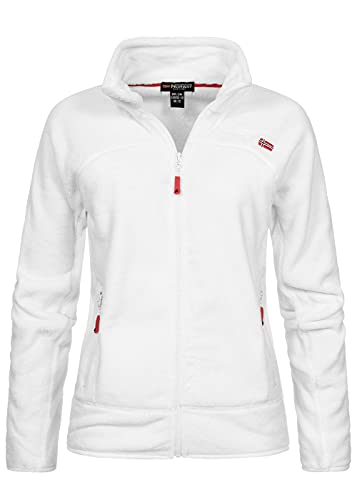 Geographical Norway Damen Fleecejacke Upaline White L