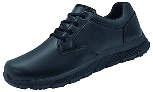 Shoes for Crews 43261-40/6.5 SALOON II HERREN Rutschhemmende Sneaker, Herren, Größe 40 EU, Schwarz