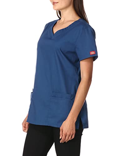 Dickies Damen EDS Signature V-Ausschnitt Top mit Mehreren aufgesetzten Taschen Jr