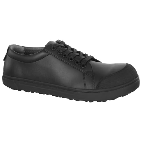 BIRKENSTOCK 1011233-43 Chaussures de sécurité Professionnelles QS 500 en Microfibre, Noir, Taille 43