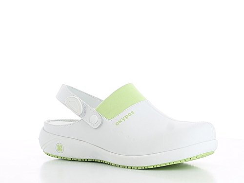 Oxypas Doria ESD SRC Sicherheits-Clogs, Farbe: LGN, Größe: 37