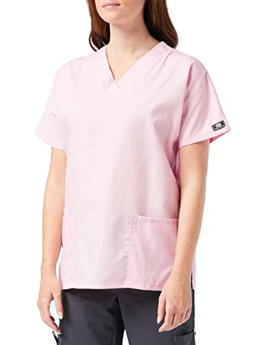 Smart Uniform V 2610 Scrub Top (XL, Pink Blush)
