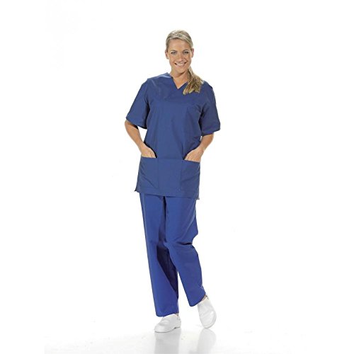 OP-Hose - Damen und Herren Hose mit Rundumgummizug - in vielen Farben, Königsblau - IV (D=50/52 - H=56/58)
