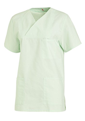 Leiber® Damen- / Herren-Schlupfjacke 08/769 für Medizin und Pflege, OP-Kleidung (II, Weiß)