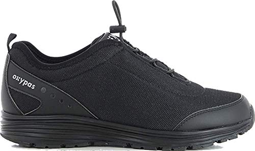 Oxypas James Herren Arbeits- und Sicherheitsschuhe | Sneaker, Farbe: Schwarz, Größe: 44