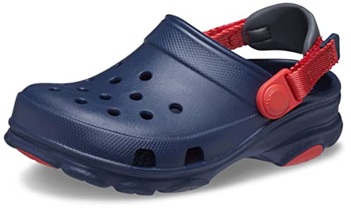 Crocs Unisex's Classic All-Terrain Clog K Sneaker, Marineblau 01, 28/29 EU