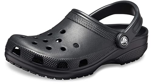 Crocs Unisex Classic Clog, Black, 43/44 EU