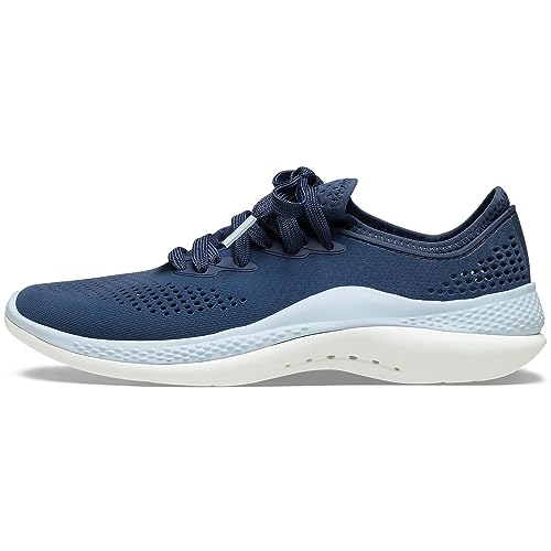 Crocs Herren LiteRide Pacer Sneaker, Navy/Blue Grey, 45/46 EU