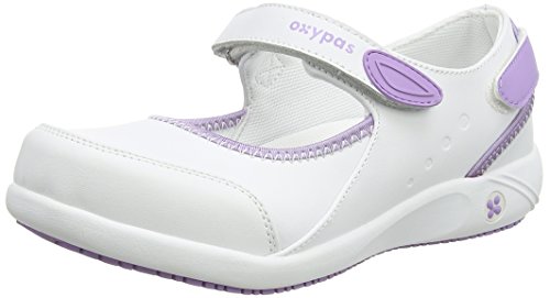 Oxypas Damen Nelie Sicherheitsschuhe, Weiß Lic, 38 EU