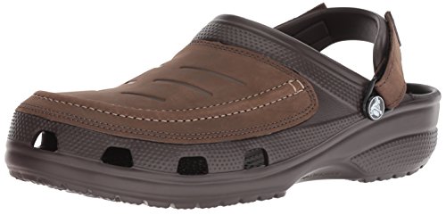 Crocs Yukon Vista Clog Herren-Clogs, Braun Espresso Khaki, 22 Jahre, 46 EU