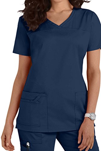 CARE SMART UNIFORM 1122 B Damen-Schlupfkasack(XL, Navy) …