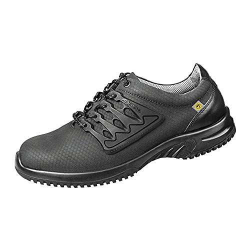 ABEBA 31765 UNI6 ESD Niedriger Schuh, S3, SRC, Schwarz, Größe 43