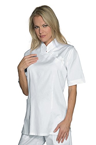 Robinson Damen Kasack TAIPEI kurzarm weiß Größe XXL