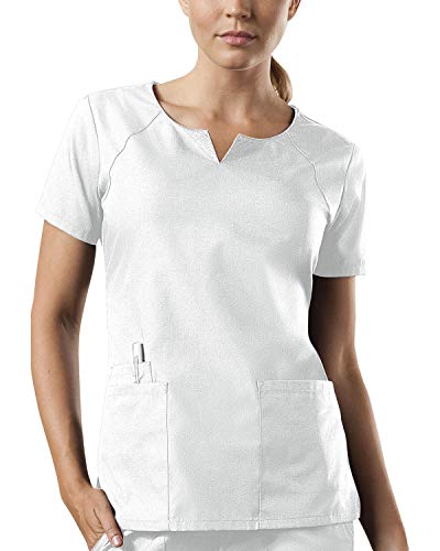Smart Uniform 1706 Round Neck (L, Weiß [White])