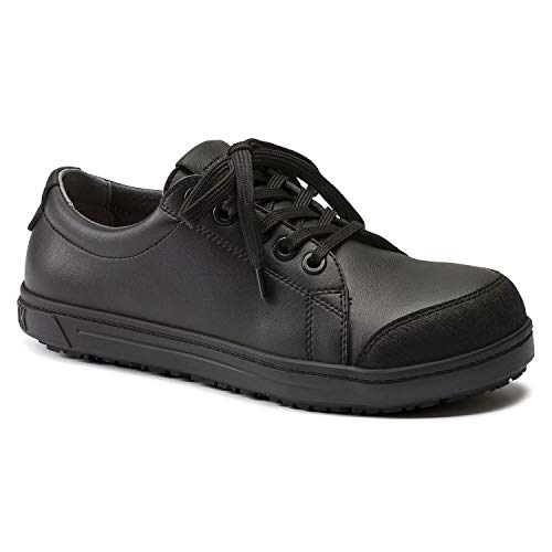 BIRKENSTOCK Sicherheitsschnürschuh Schutzklasse S3 mit Stahlkappe Antistatisch - Obermaterial Mikrofaser - Modell QS 500 1011233 Größe 46