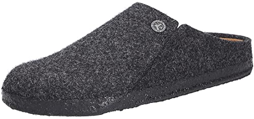 BIRKENSTOCK Damen Zermatt Pantoletten Hausschuhe Grau 39 EU