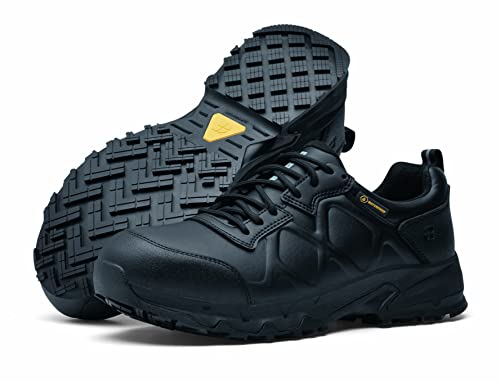 Shoes for Crews Hiker-Schuhe Callan Low O2 SRC CI HI ESD, Sicherheitshalbschuhe, niedrig, schwarz, wasserdicht, bequem