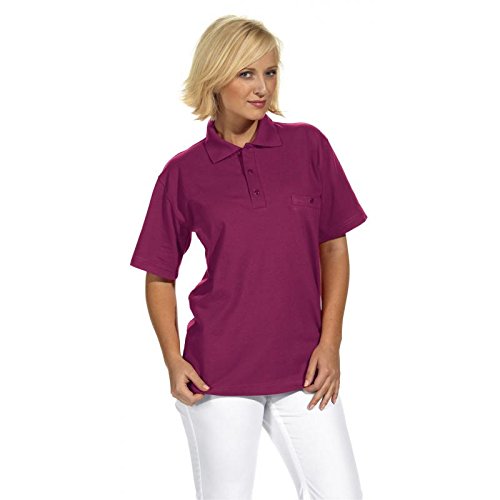 Polo Shirt 1/2 Arm Farbe beere Größe L