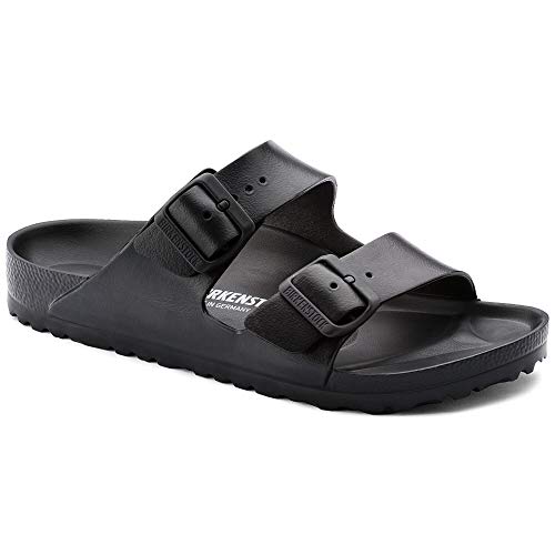 BIRKENSTOCK Herren Arizona Eva Pantoletten, Black 129421, 43 EU