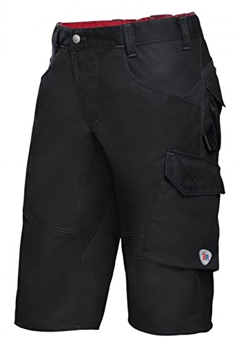 BP 1993-570-32-52n Shorts, Schlanke Silhouette mit elastischem Rückenteil, 250,00 g/m² Stoffmischung mit Stretch, schwarz, 52n