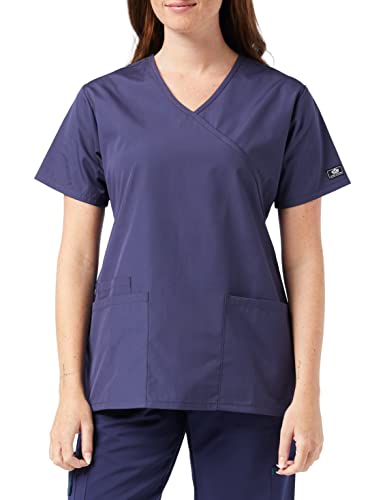 Smart Uniform 2XL 1224 Mock Wrap Top (XXL, Marine [Navy] 1)