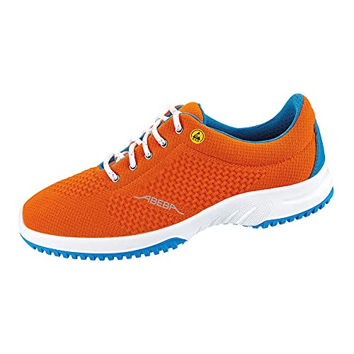 ABEBA 36774 ESD Arbeitsschuhe uni6 Halbschuh orange sportlich mit ESD-Kennzeichnung