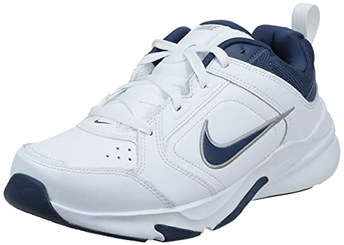Nike Herren Defy All Day Training Shoe, White Midnight Navy MTLC Silver, 43 EU