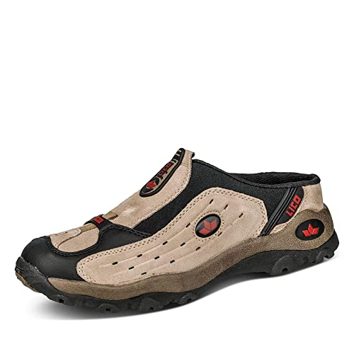 Lico Herren Storm Slipper, Braun Schwarz Rot, 44 EU