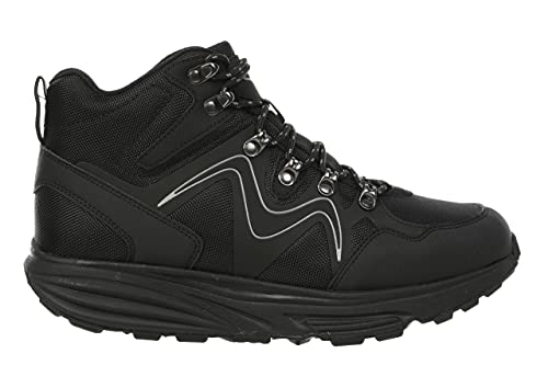 MBT Herren Outdoor Schuhe NAVADA X GTX M,Dynamic Sport,Laufschuhe,Freizeitschuhe,schnürschuhe,Trekkingschuhe,Schwarz (Black/Black),43.5, 8.5