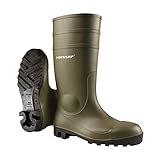 Dunlop Protective Footwear Acifort Heavy Duty full safety Unisex-Erwachsene Gummistiefel, Grün 43 EU