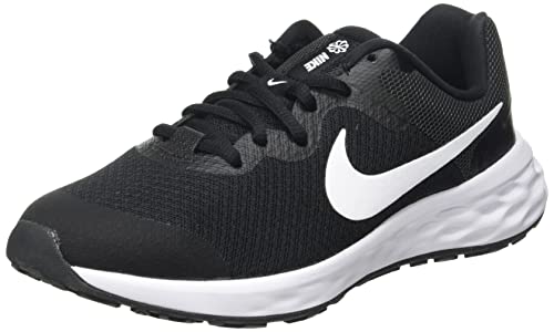 Nike Revolution 6 Schuhe, Black/White-Dk Smoke Grey, 39 EU